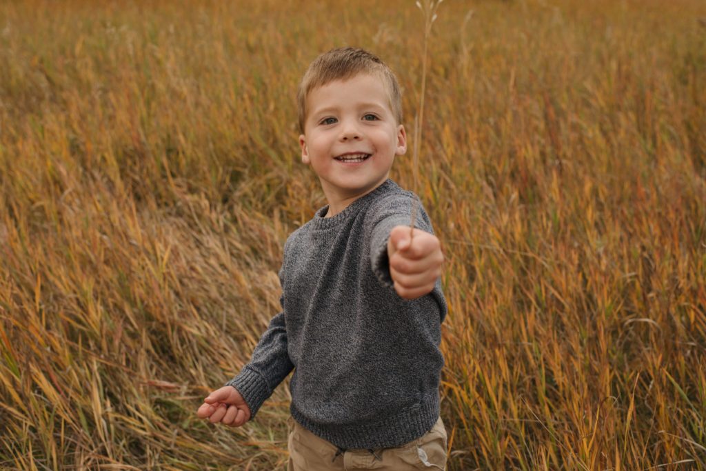 child in a photo - family photos